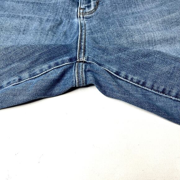 Judy Blue High Waist Wide Leg Jeans Distressed Vintage Wash size 18W - Picture 13 of 16